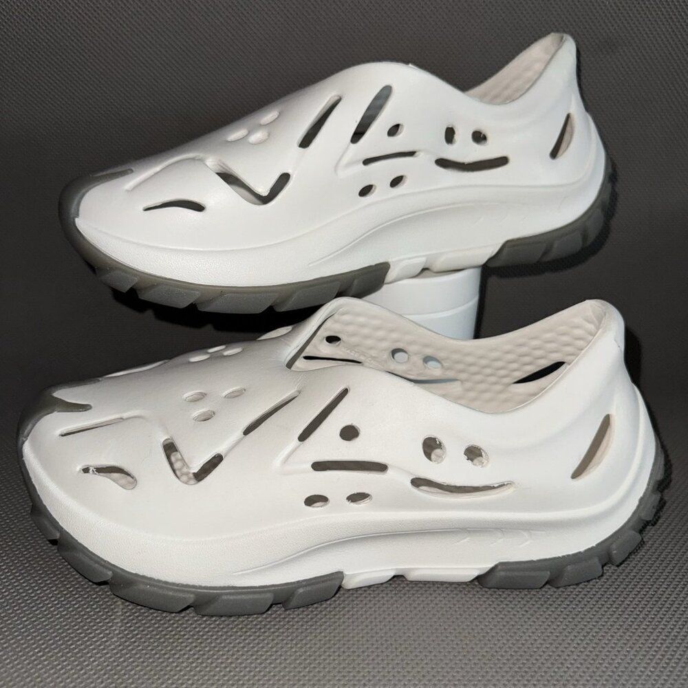 SIA Collective Evo Foam White Gray Trainer Comfort Clog Shoe Men’s Size 8-9